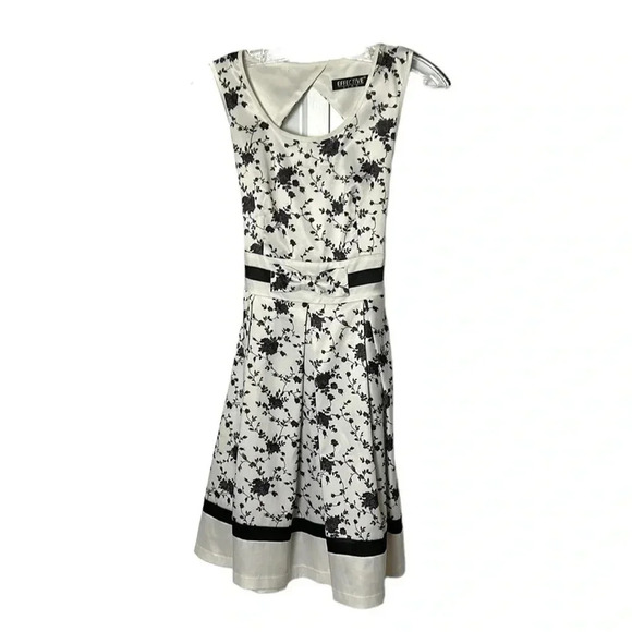 50’s,Satin look,why women kill,dress,cut out,Shiny,bow wrap,sleeveless,retro - Picture 7 of 16